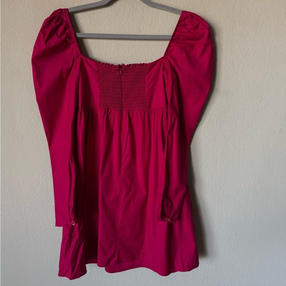 Reformation Kenzi Mini Pink Dress Size 0 - Picture 7 of 9